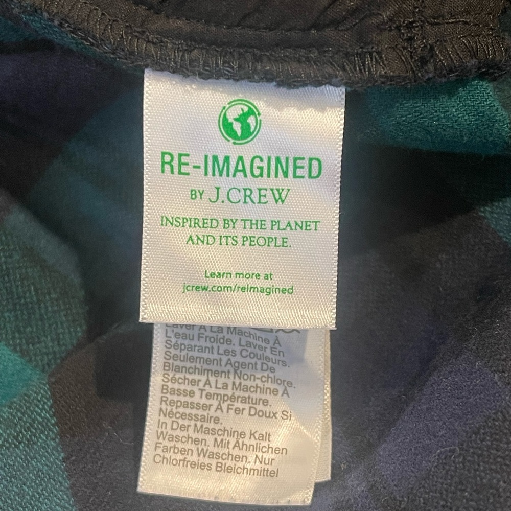 J CREW Flannel Shirt Jacket - Picture 5 of 10
